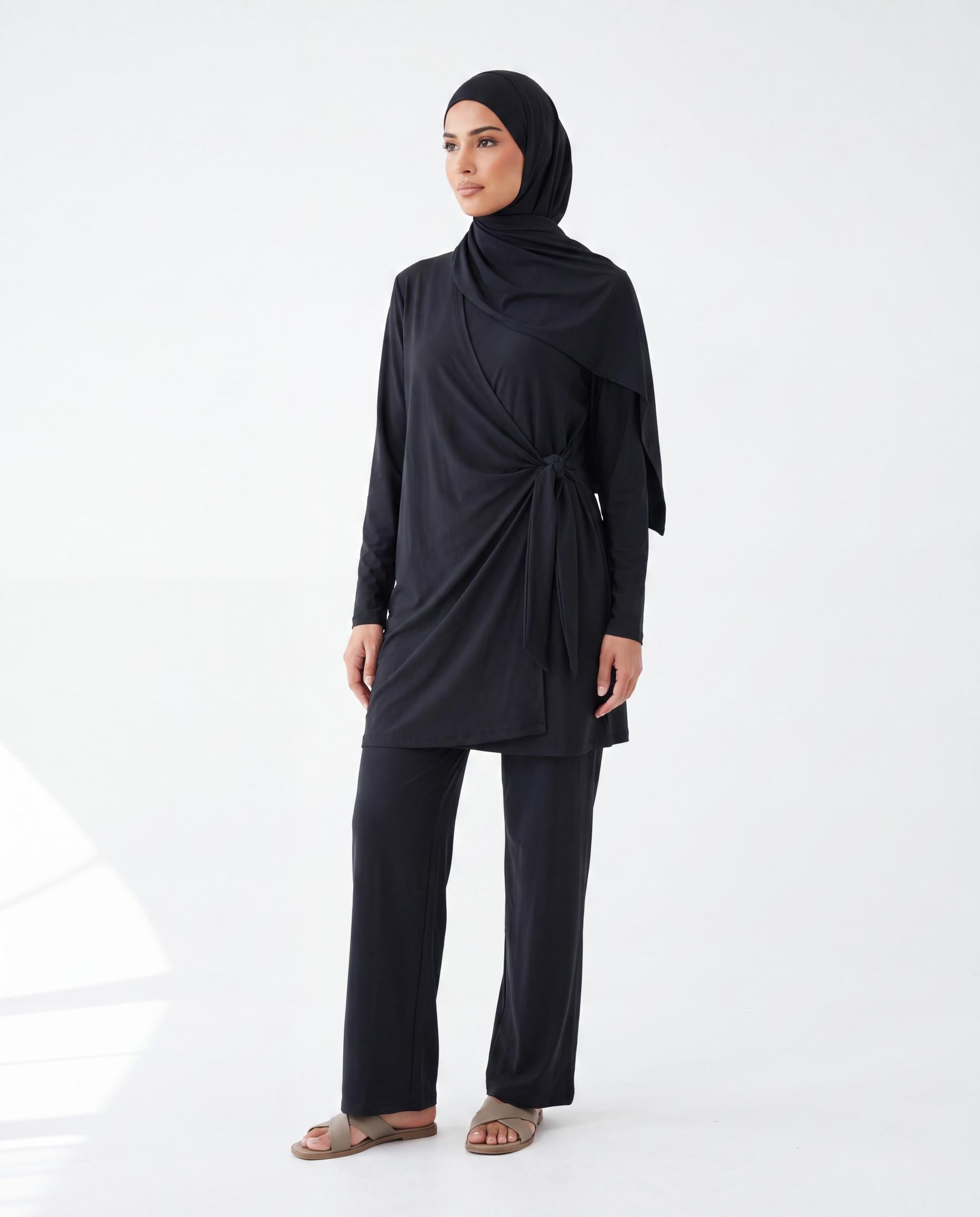 Burkini Croisé - Noir
