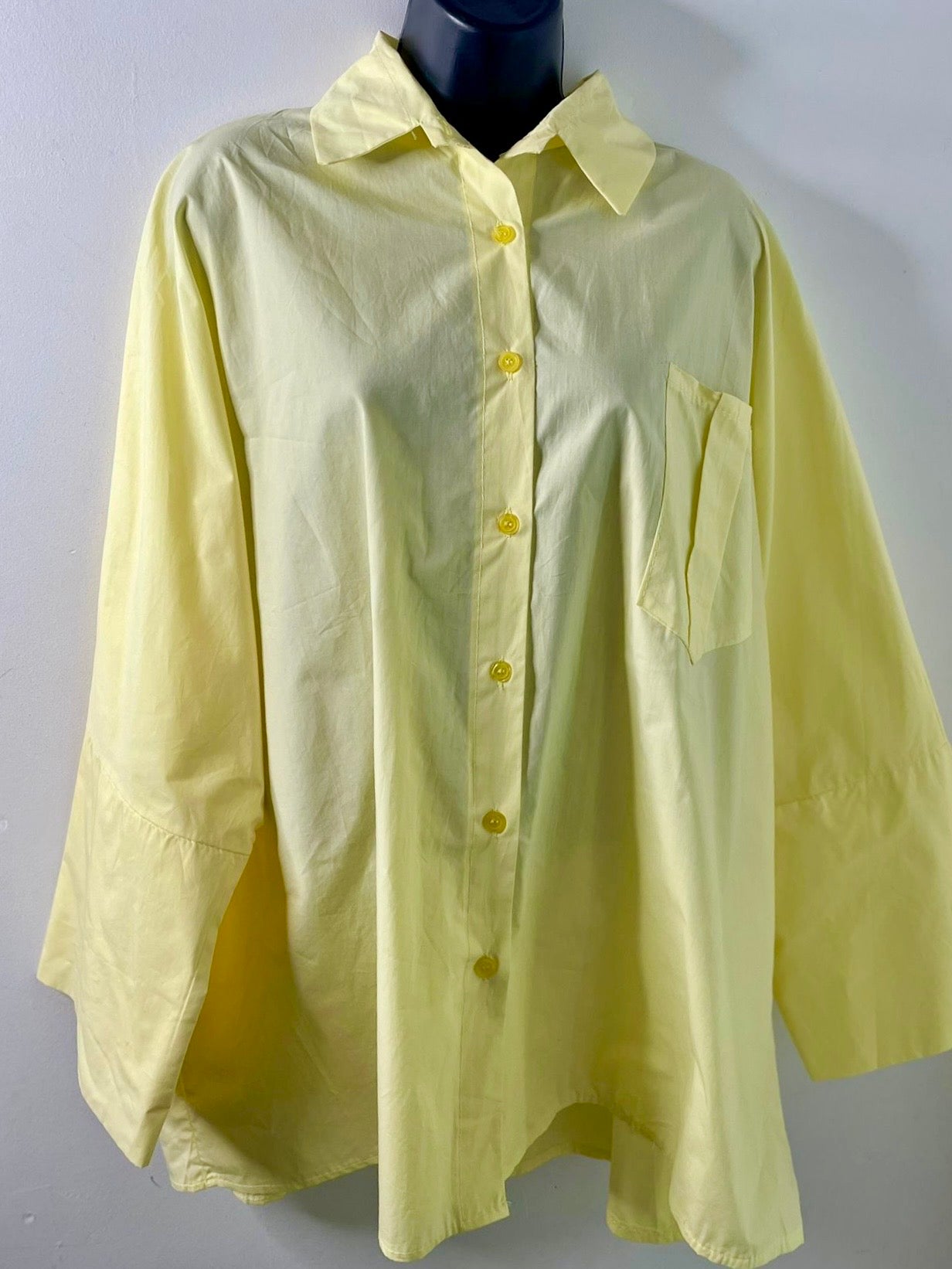 Chemise Shazia - Jaune Poussin