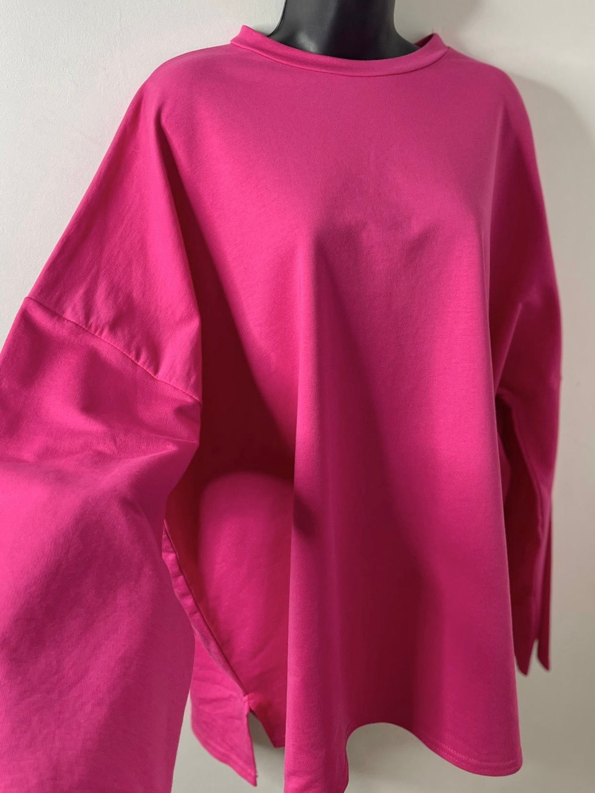 T-shirt Coton - Rose Fuchsia