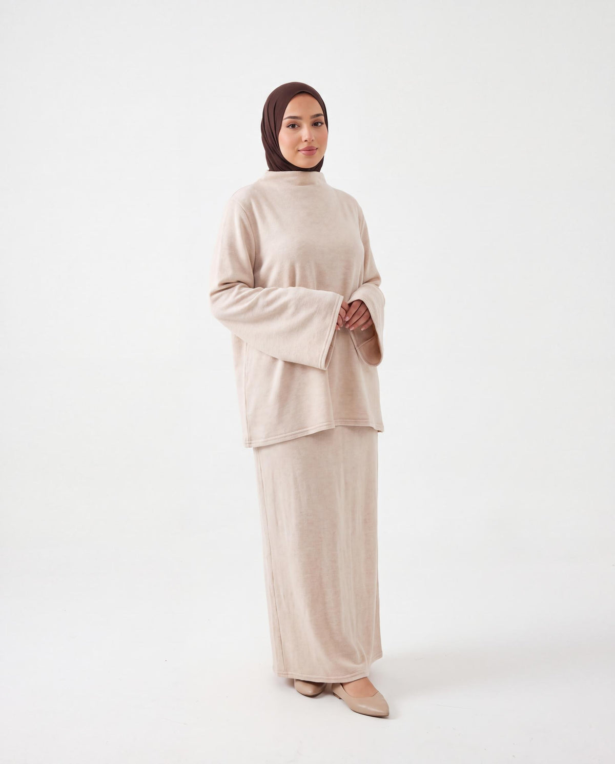 Ensemble Jupe Naya - Beige