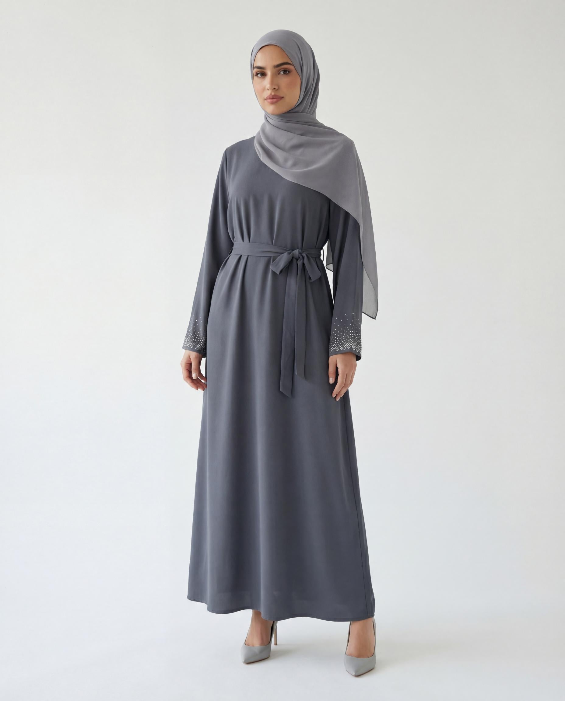 Robe Leyla - Gris Foncé