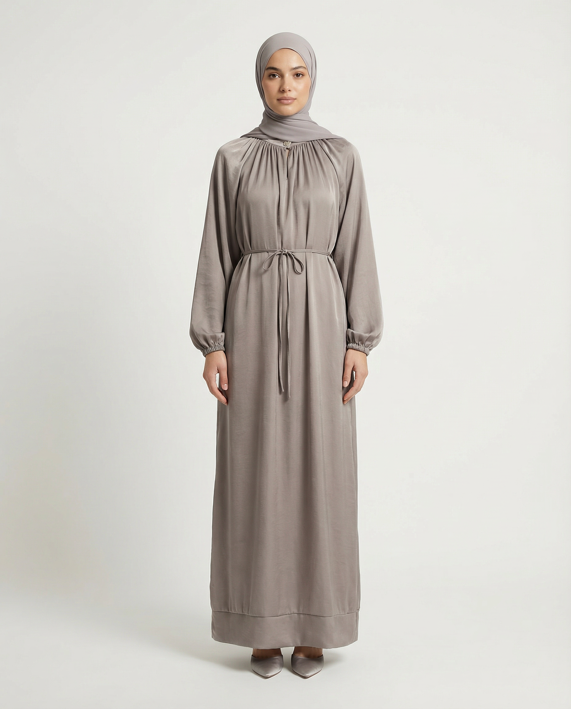 Robe Noura - Taupe