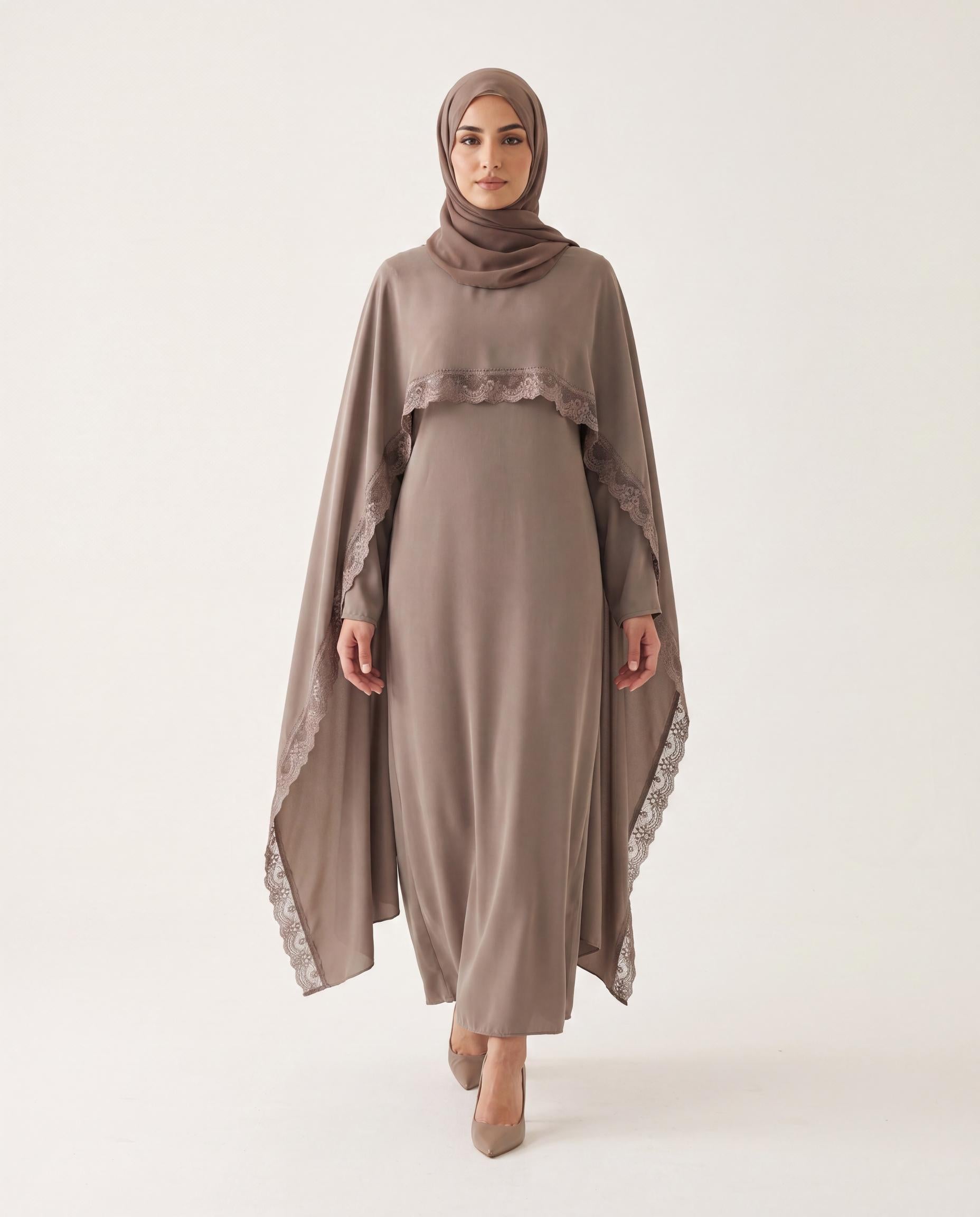 Robe Rawan - Taupe