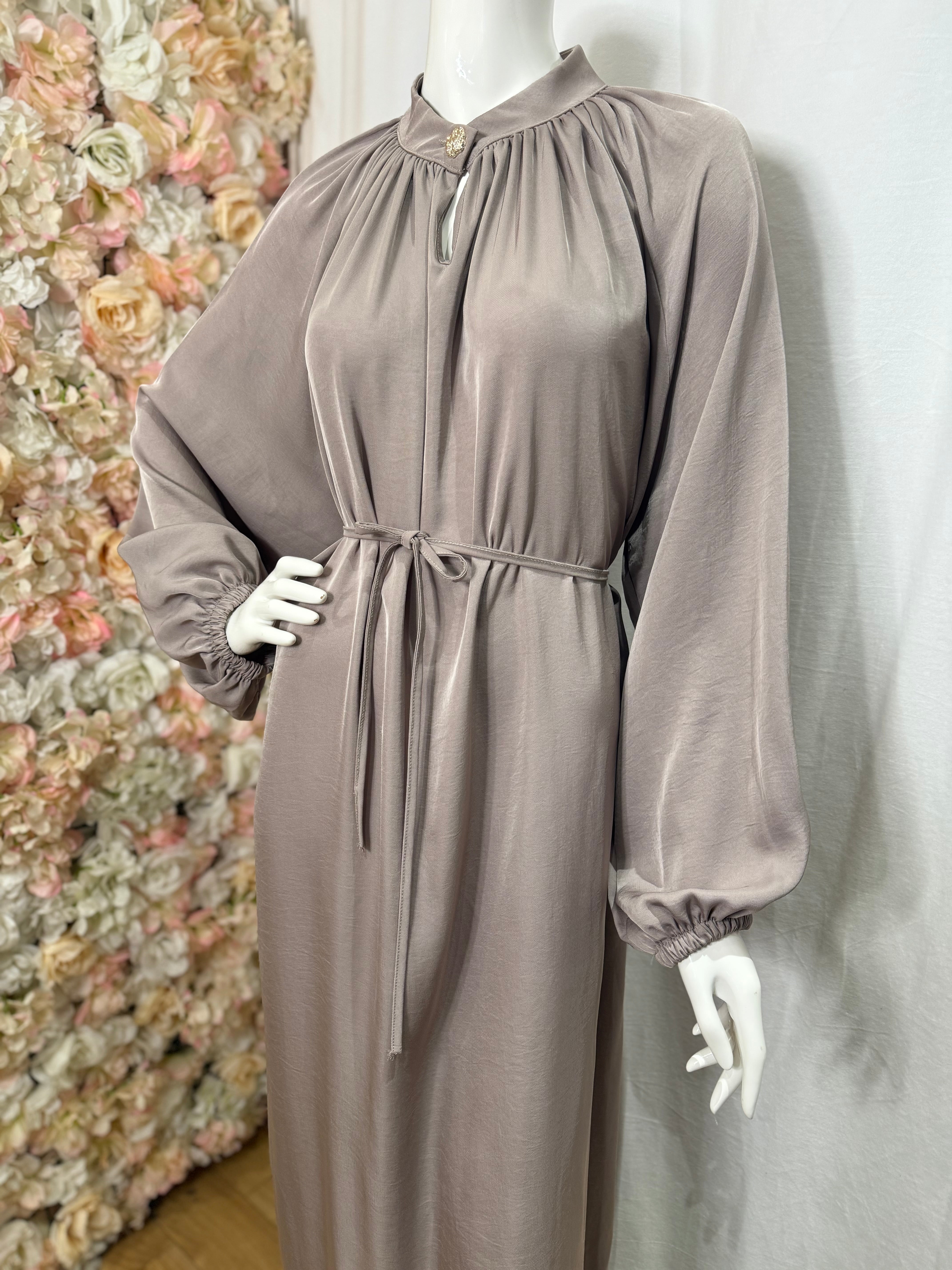 Robe Noura - Taupe