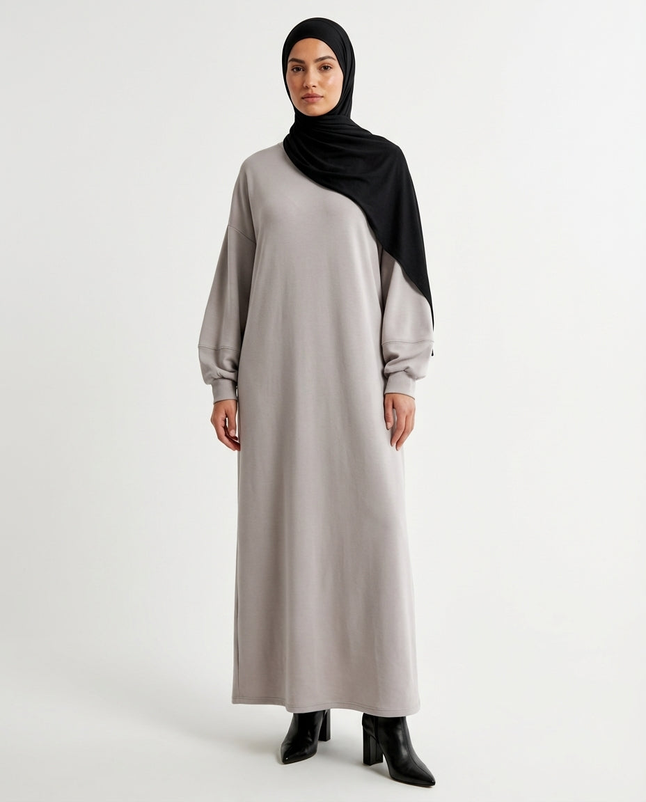 Robe Sweat - Beige Taupe