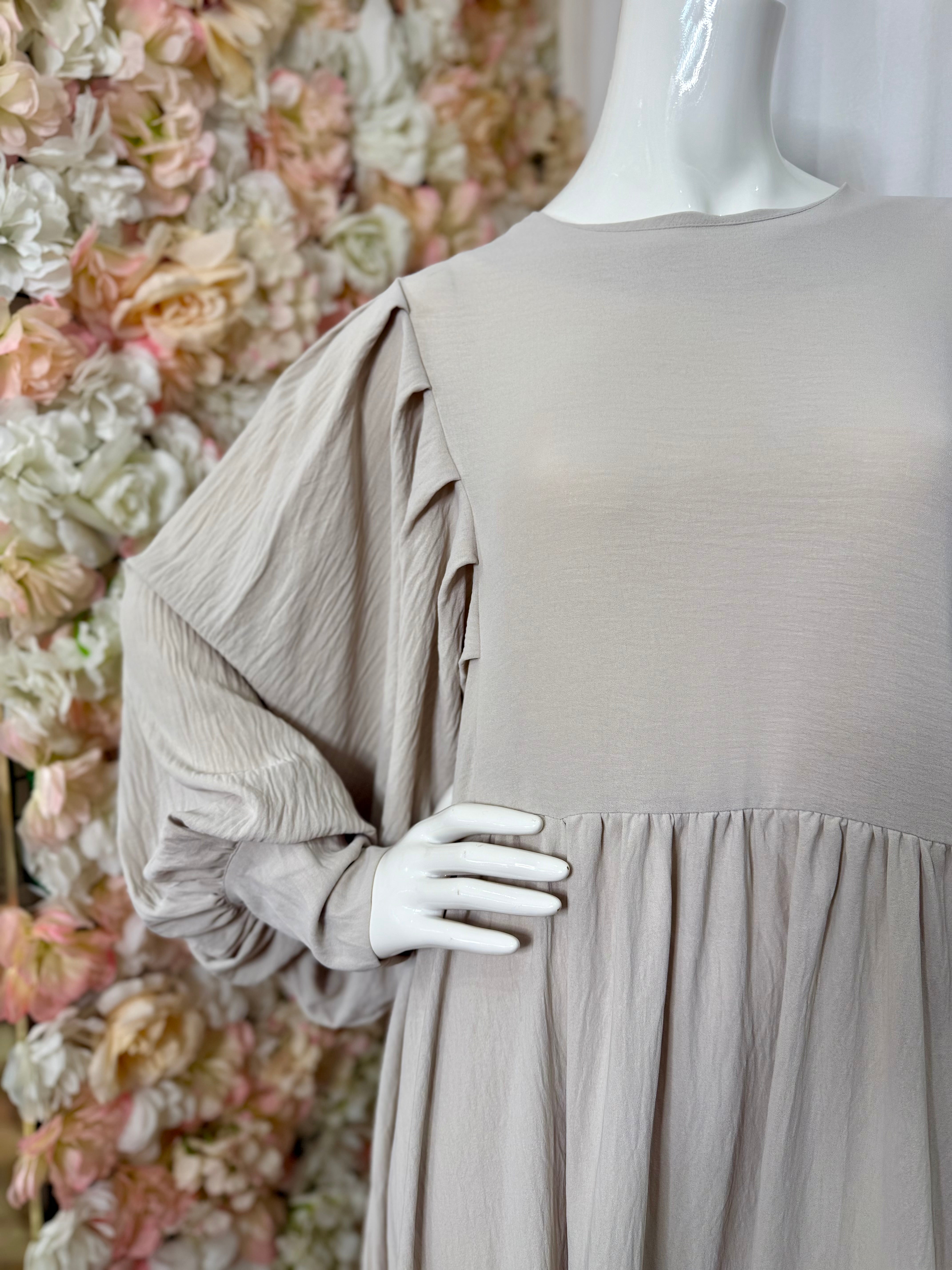 Loriana Dress - Cream Beige