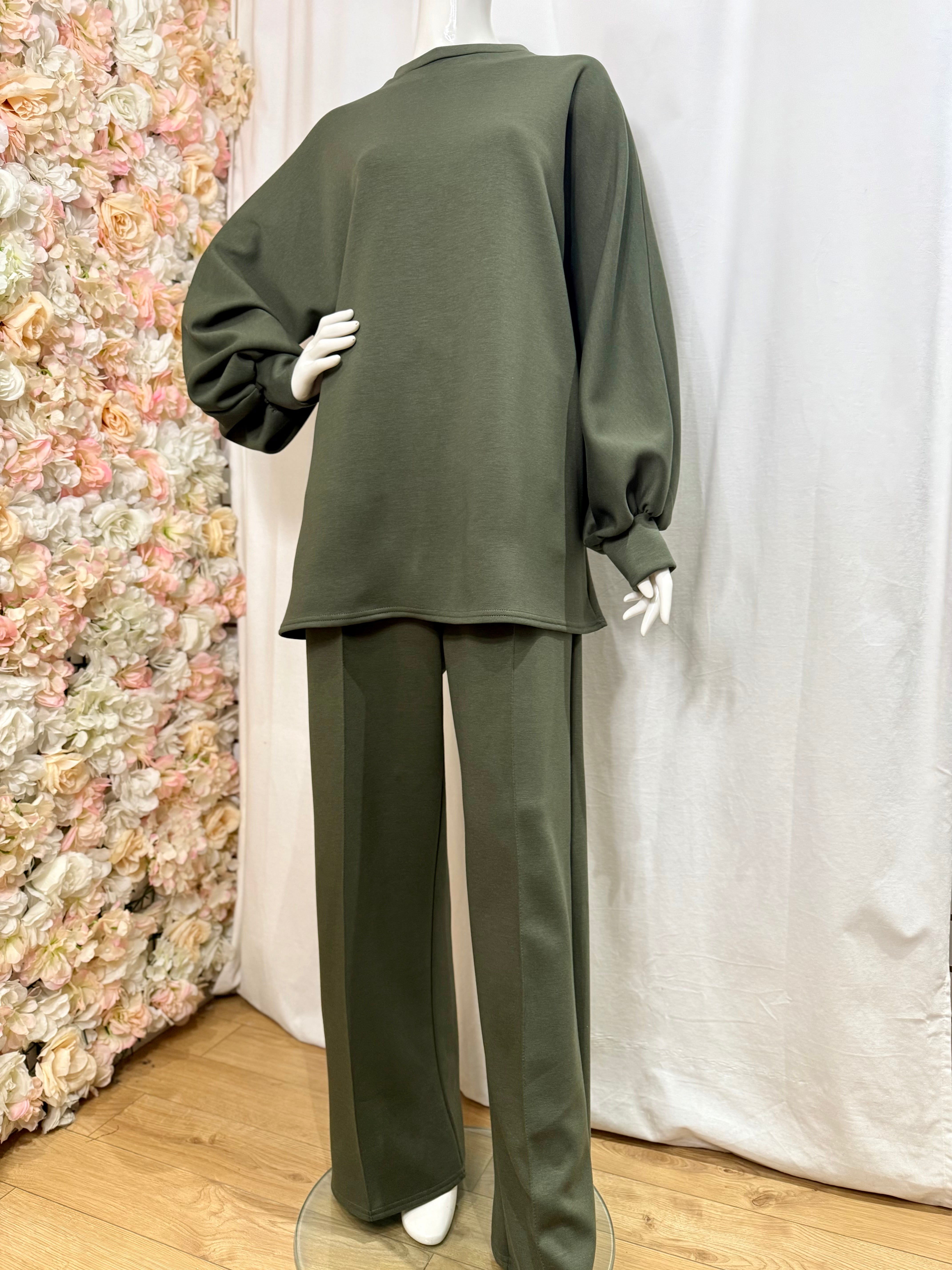 Ensemble Olivia - Kaki