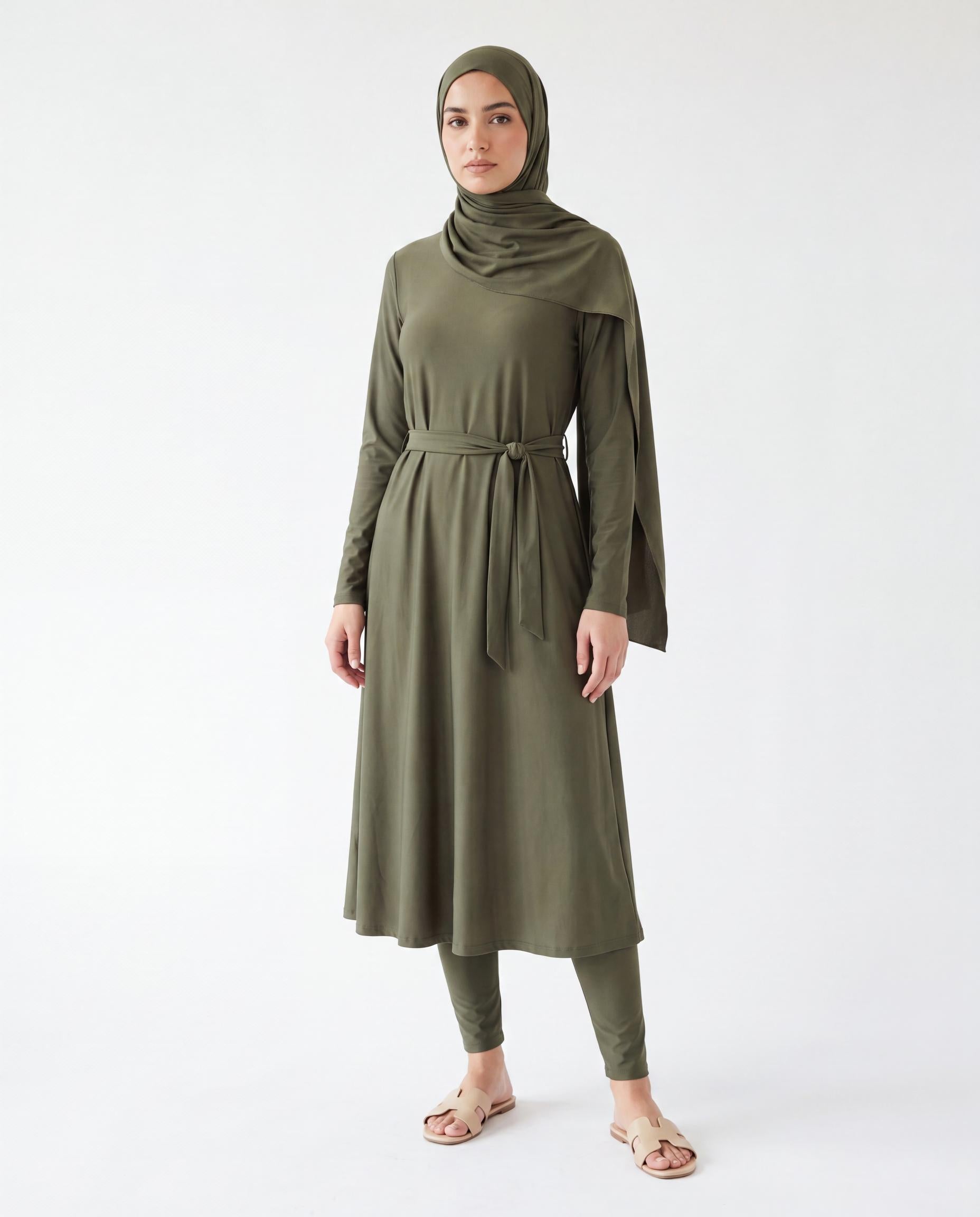 Burkini Long - Kaki