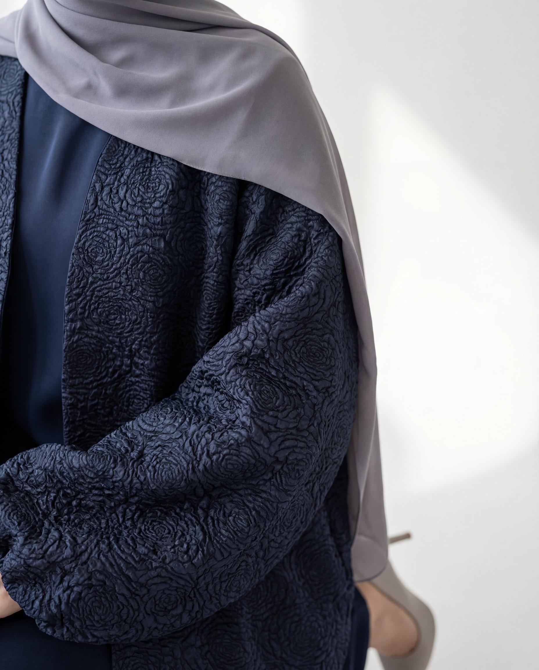 Kimono Bouchra - Bleu Marine