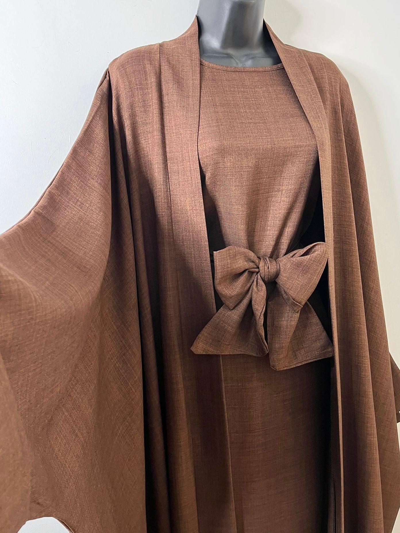 Ensemble Kimono Elisa - Marron