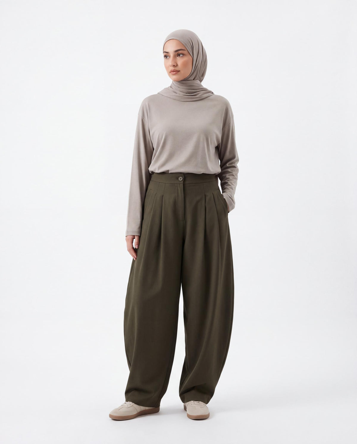 Pantalon Ballon - Kaki