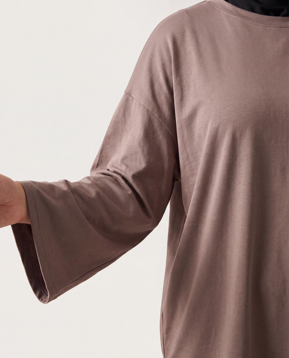 T-shirt Coton - Taupe