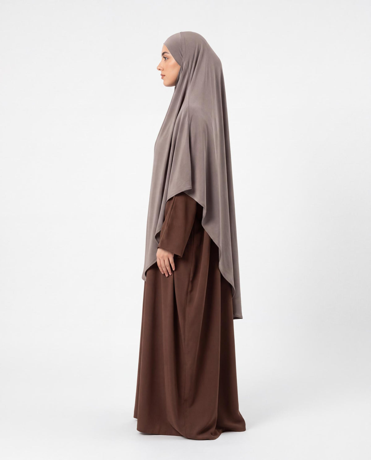 Khimar Jersey Premium - Taupe