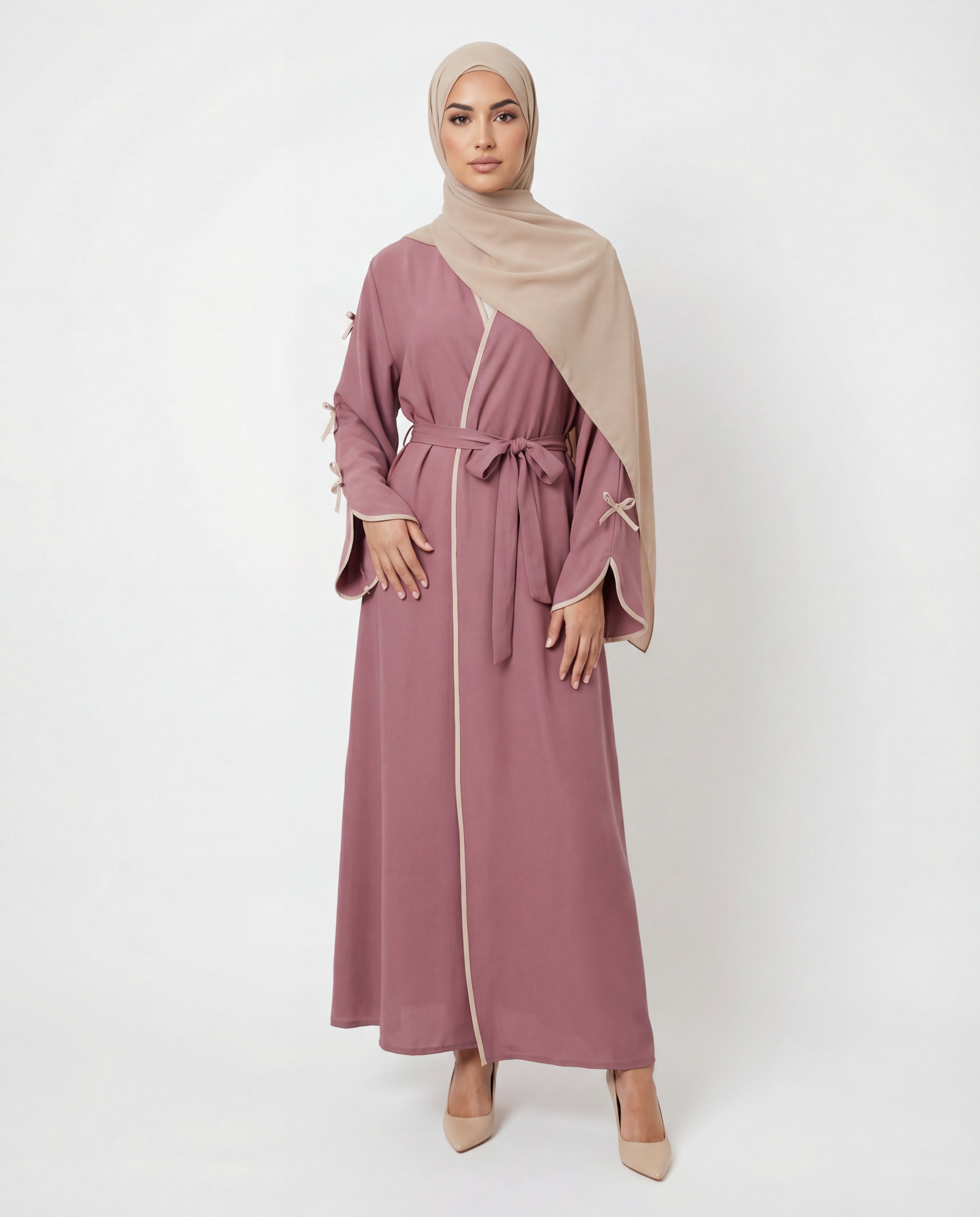 Kimono Shana - Vieux Rose