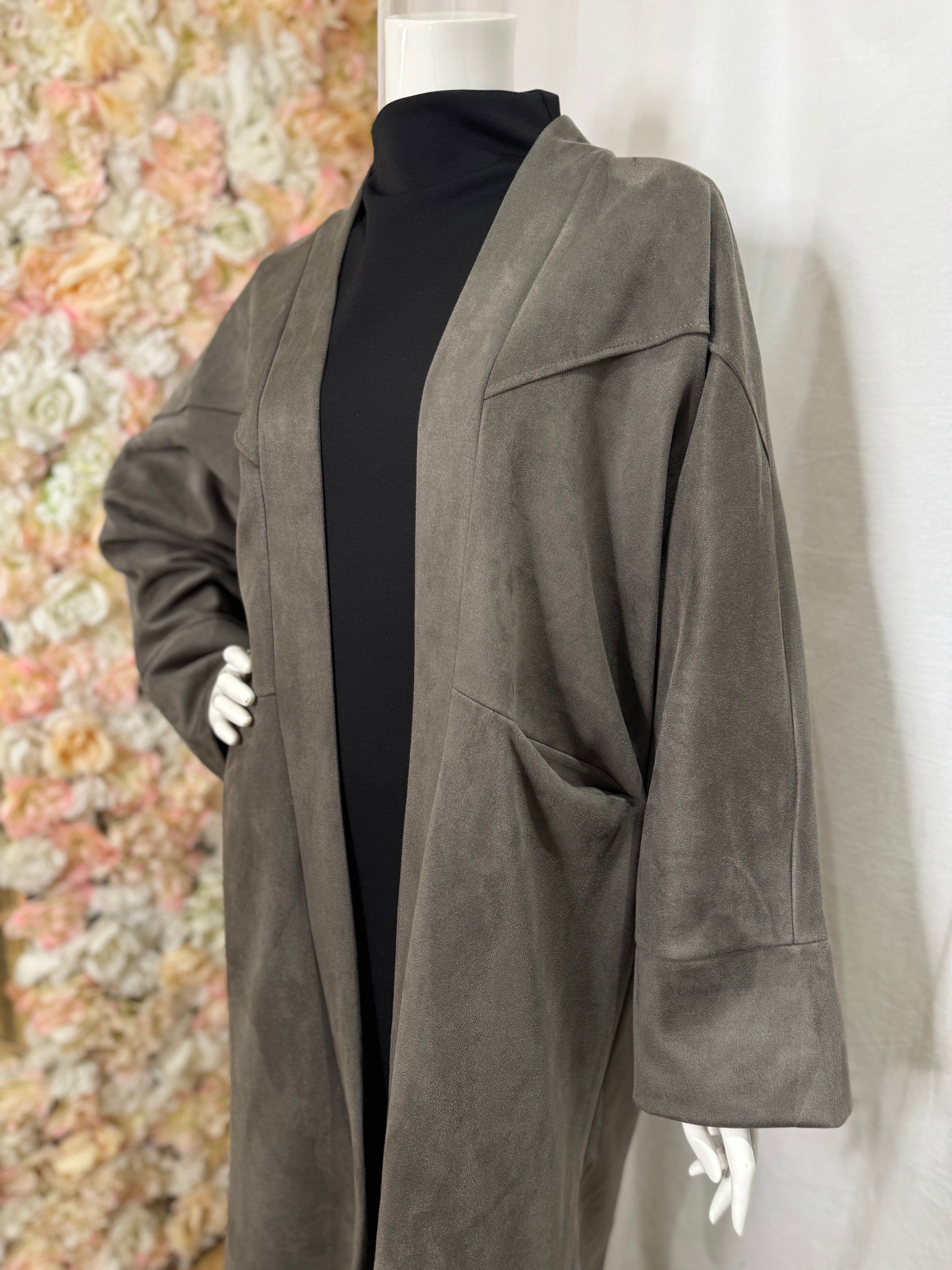 Manteau Lena - Taupe Foncé