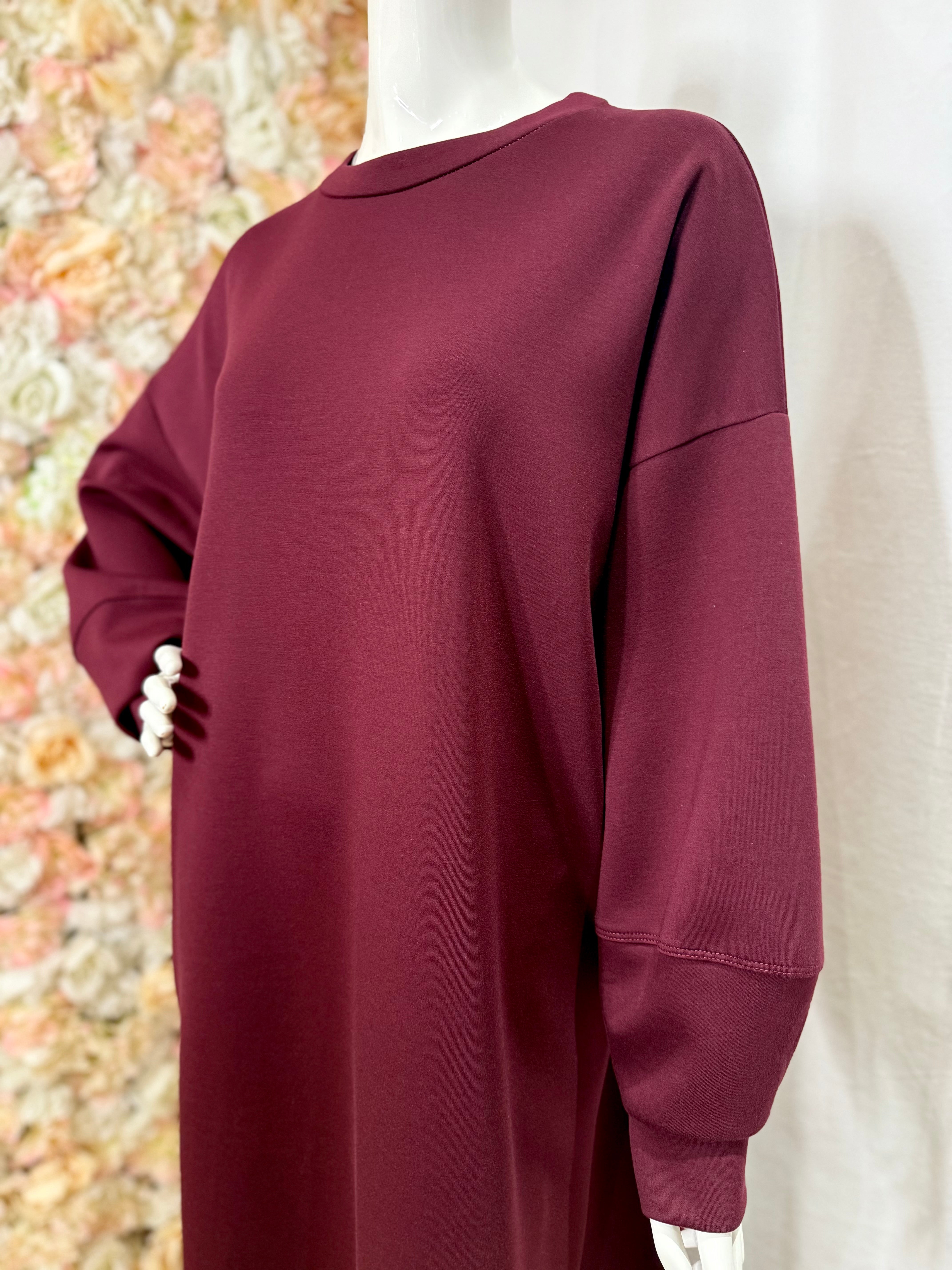 Robe Sweat - Bordeaux