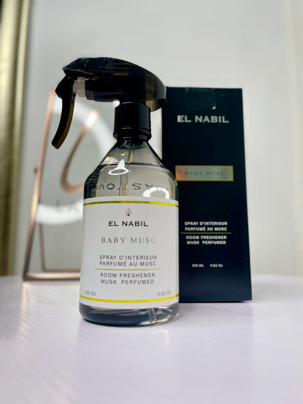 Spray d'intérieur parfumé El Nabil - Baby Musc