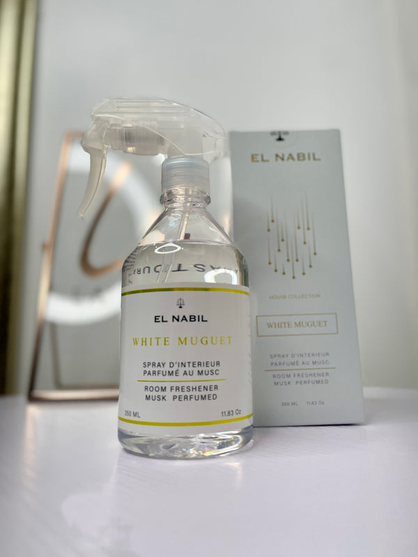 Spray d'intérieur parfumé El Nabil - White Muguet