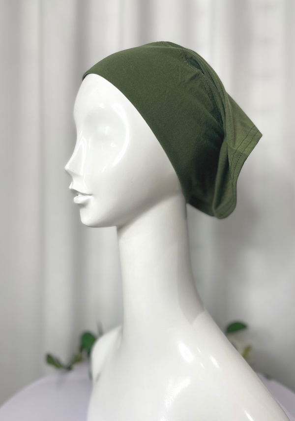 Bonnet Cotton - Vert Kaki