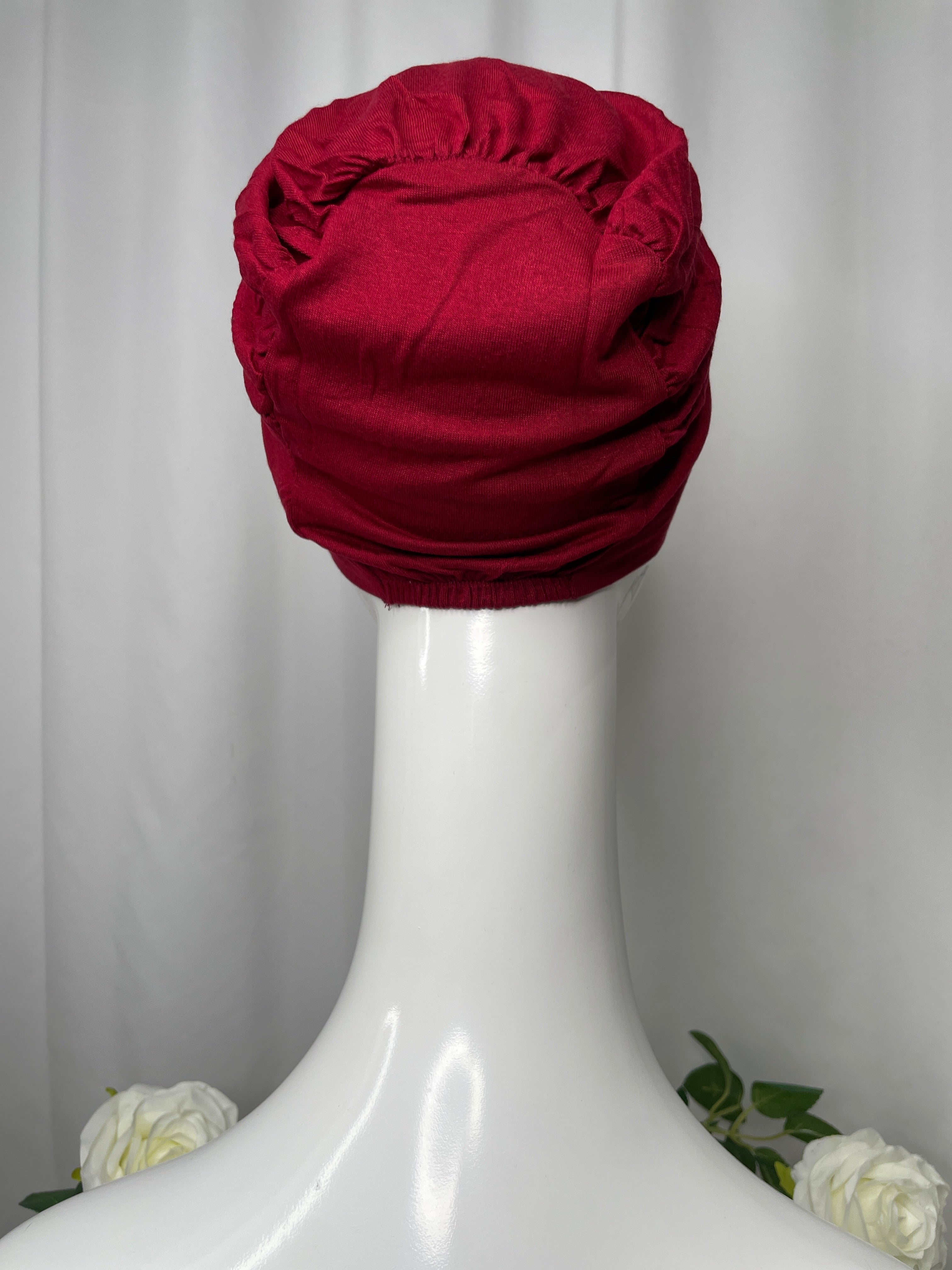 Closed Cup - Burgundy Red