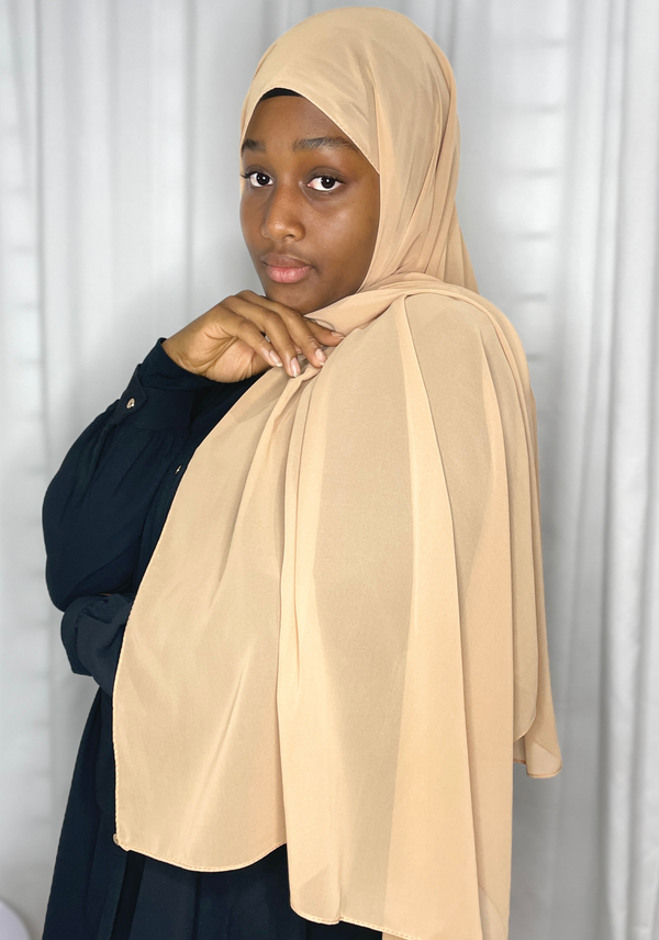 Hijab Chiffon - Beige "Siena"