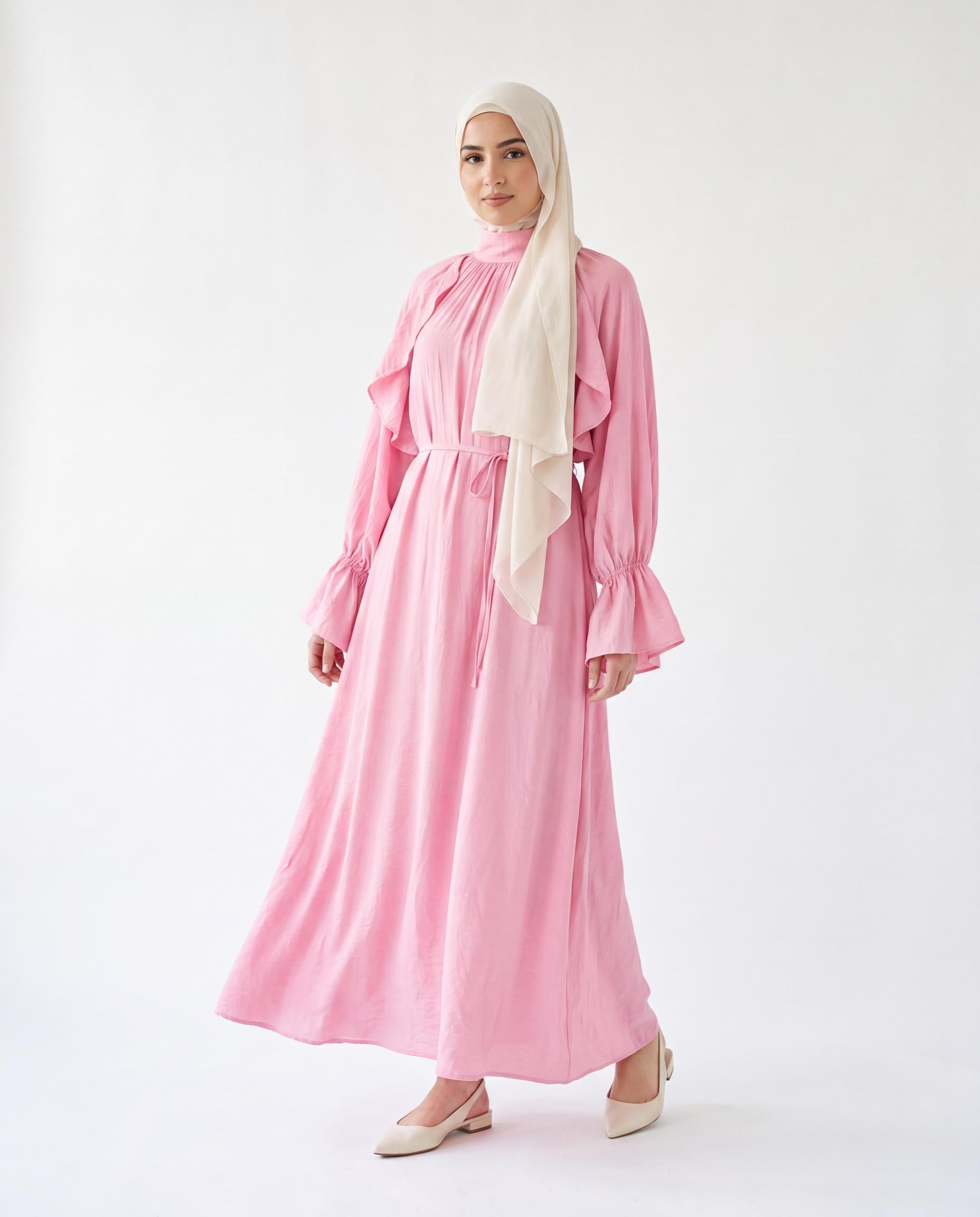 Robe Asmaa - Rose Bonbon