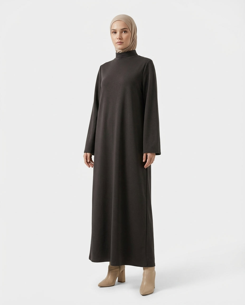 Robe Nyra - Marron Foncé