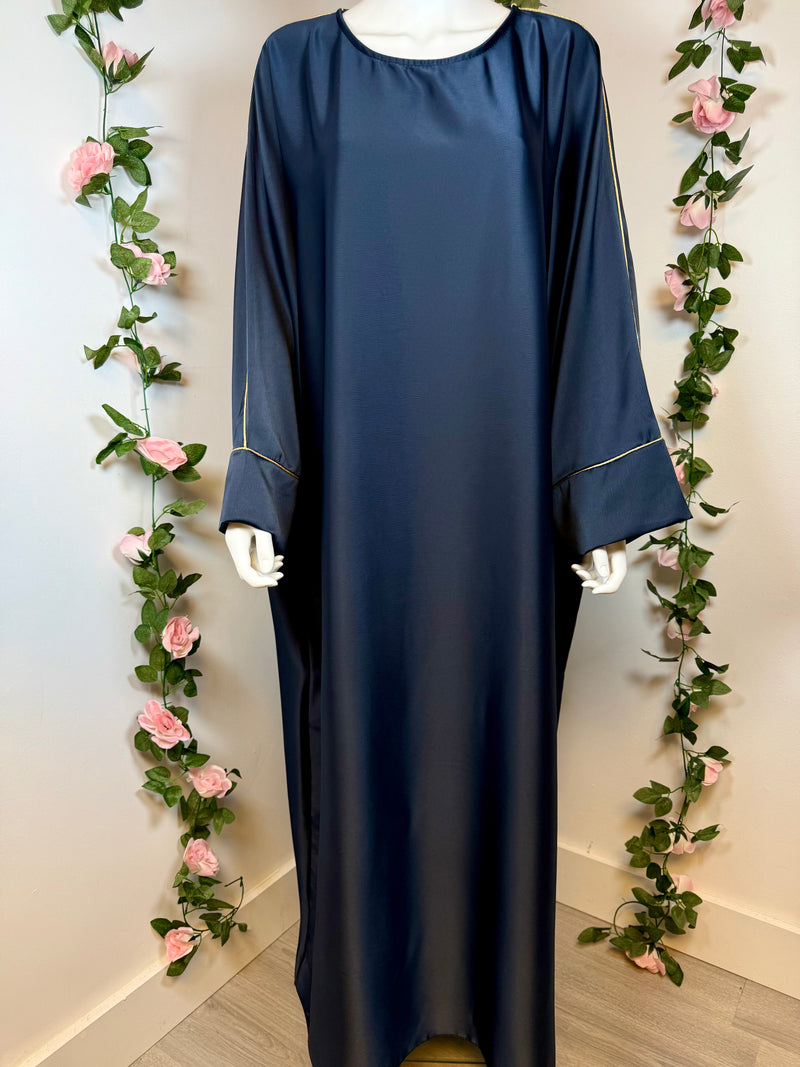 Abaya Sirine - Bleu Marine
