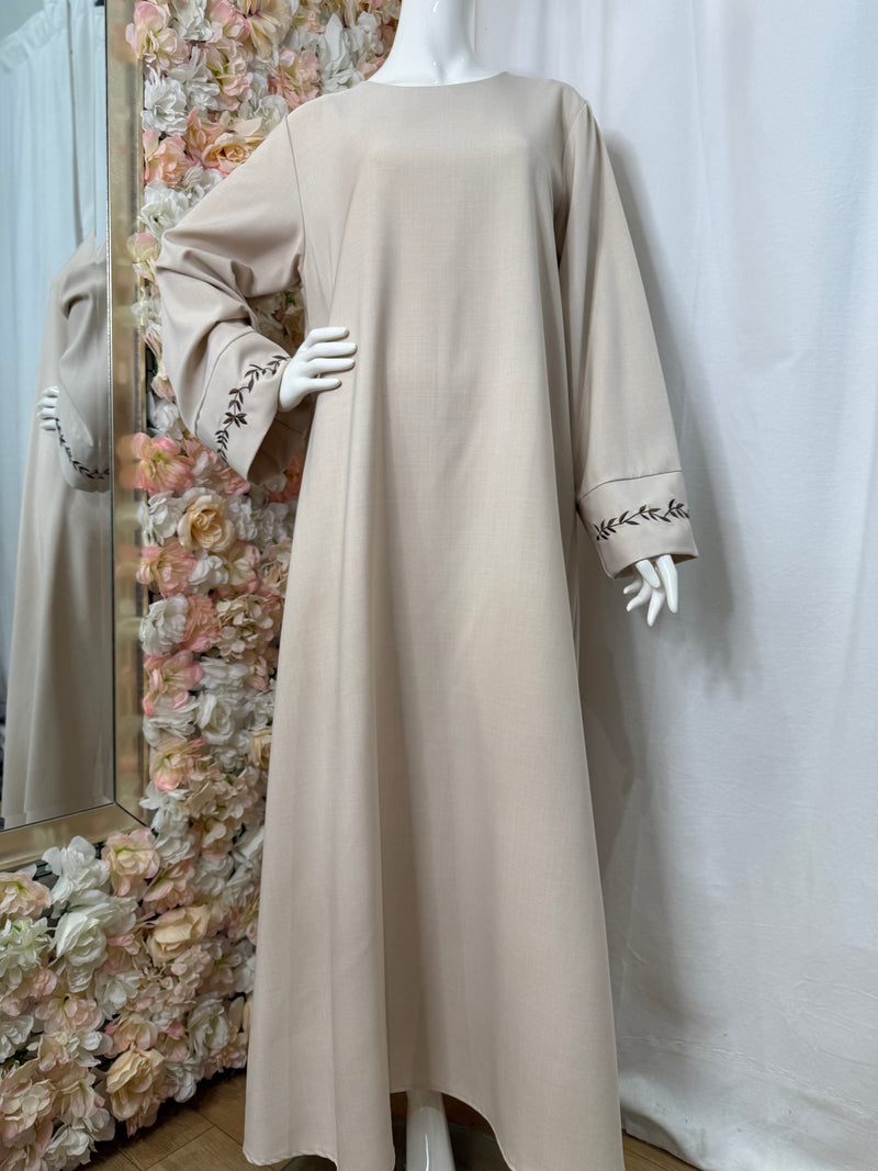 Abaya Hidaya - Beige Crème