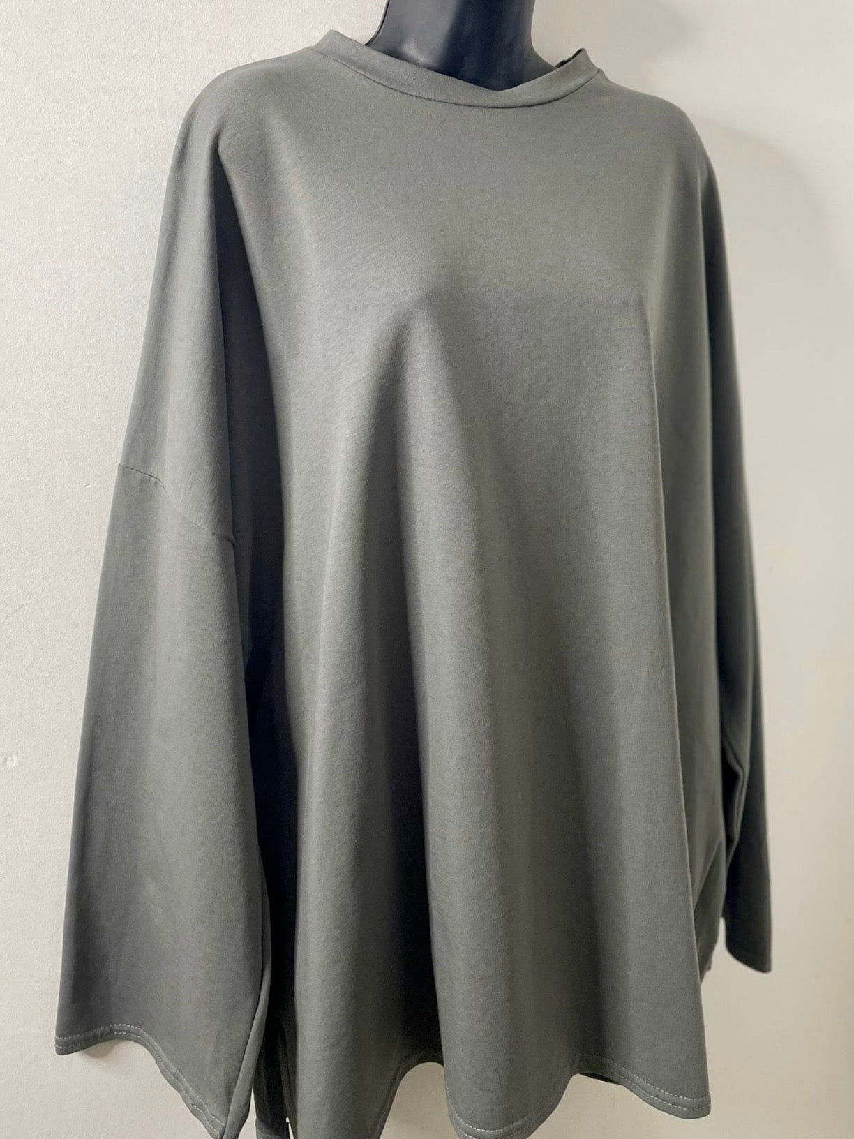 T-shirt Coton - Gris foncé