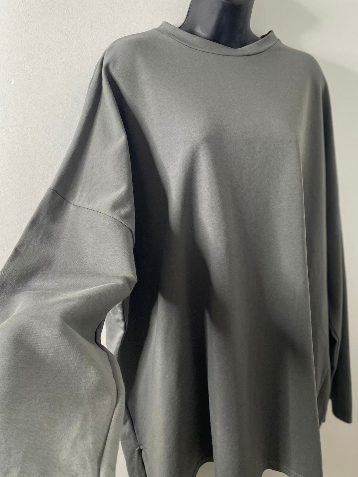 T-shirt Coton - Gris foncé