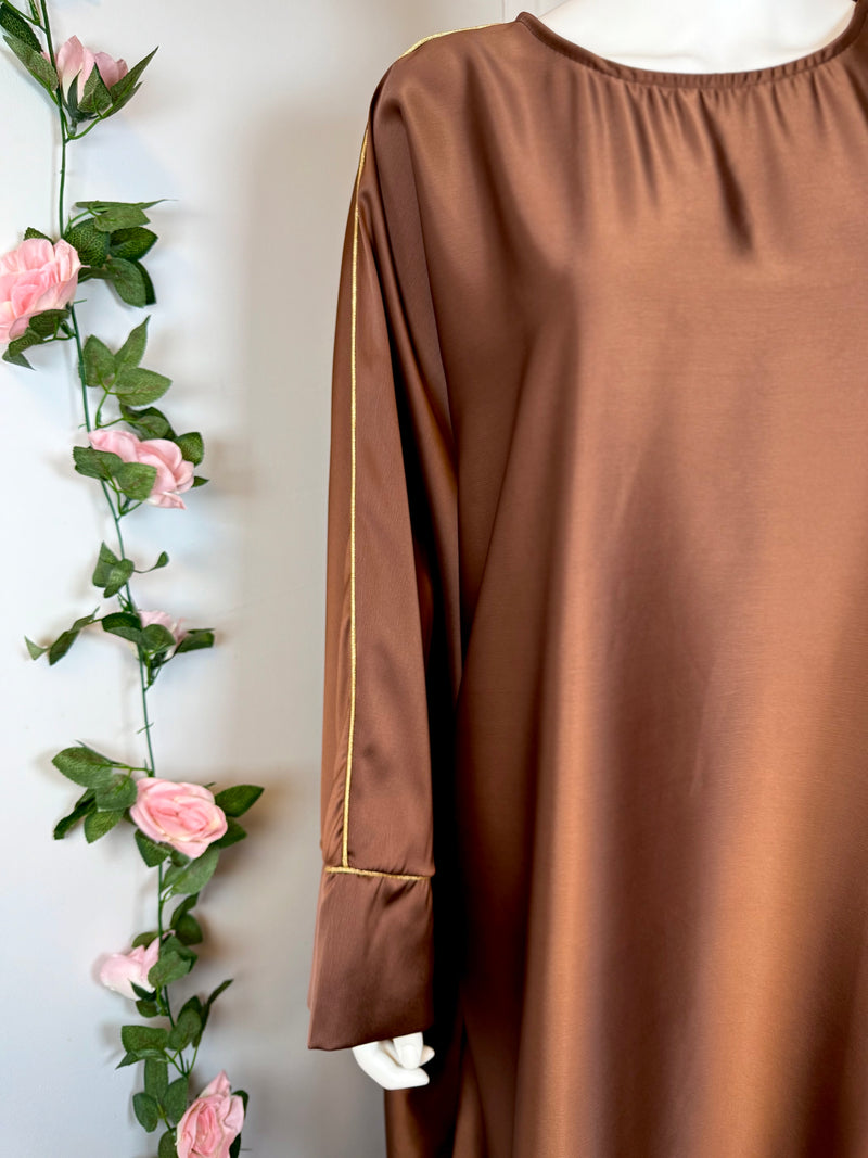 Abaya Sirine - Marron