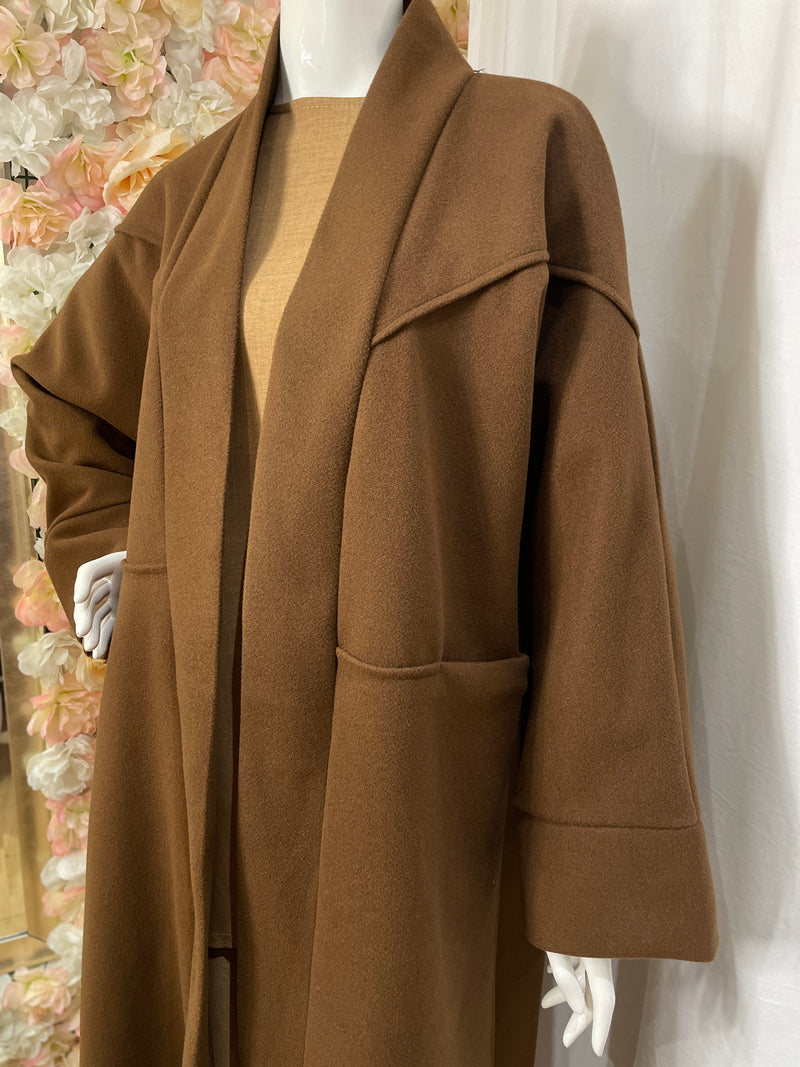 Manteau Maria - Marron noisette