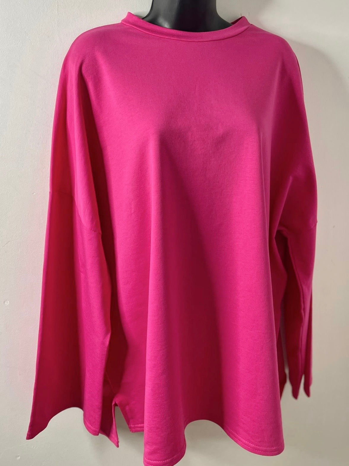 T-shirt Coton - Rose Fuchsia