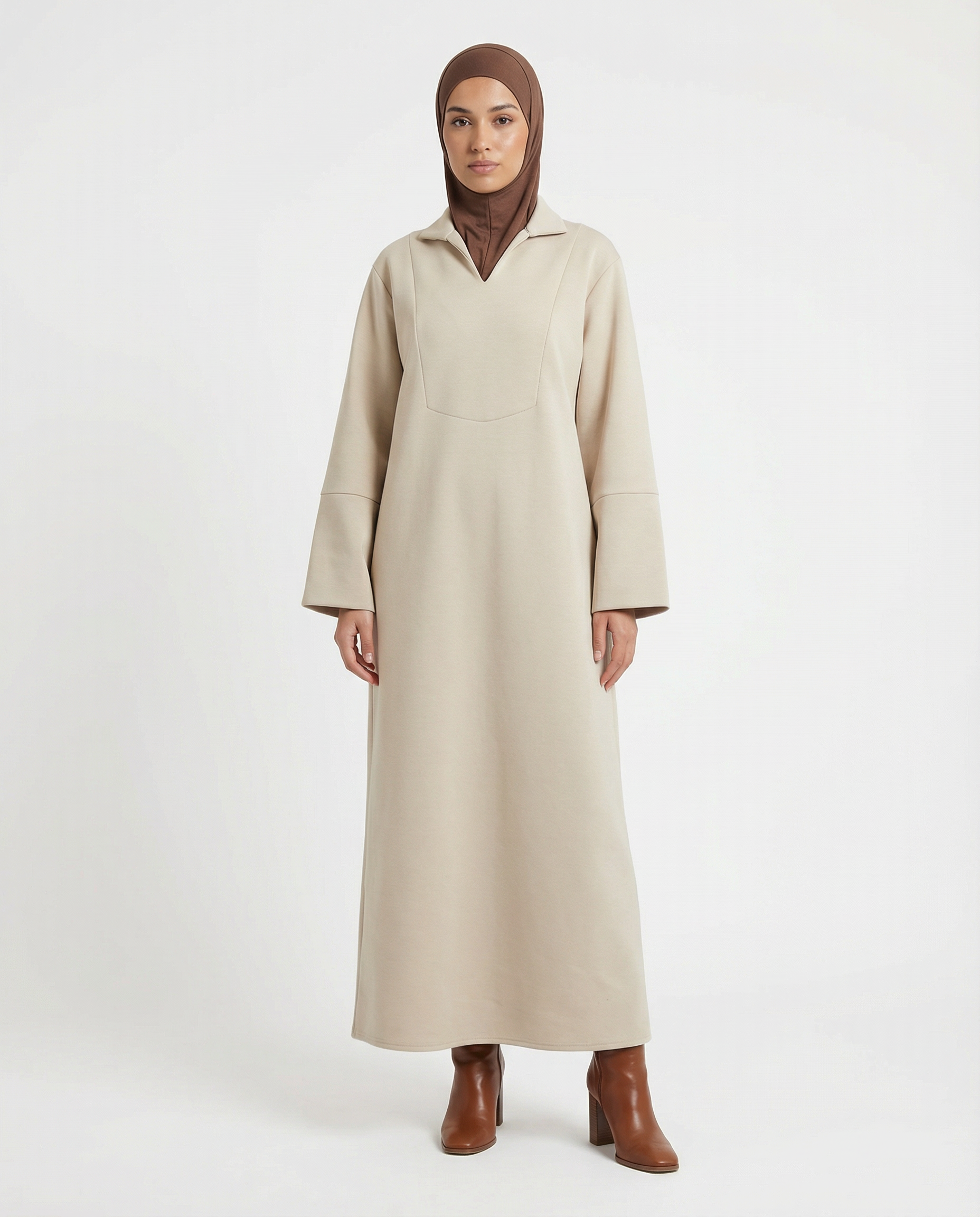 Robe Mery - Beige Vanille