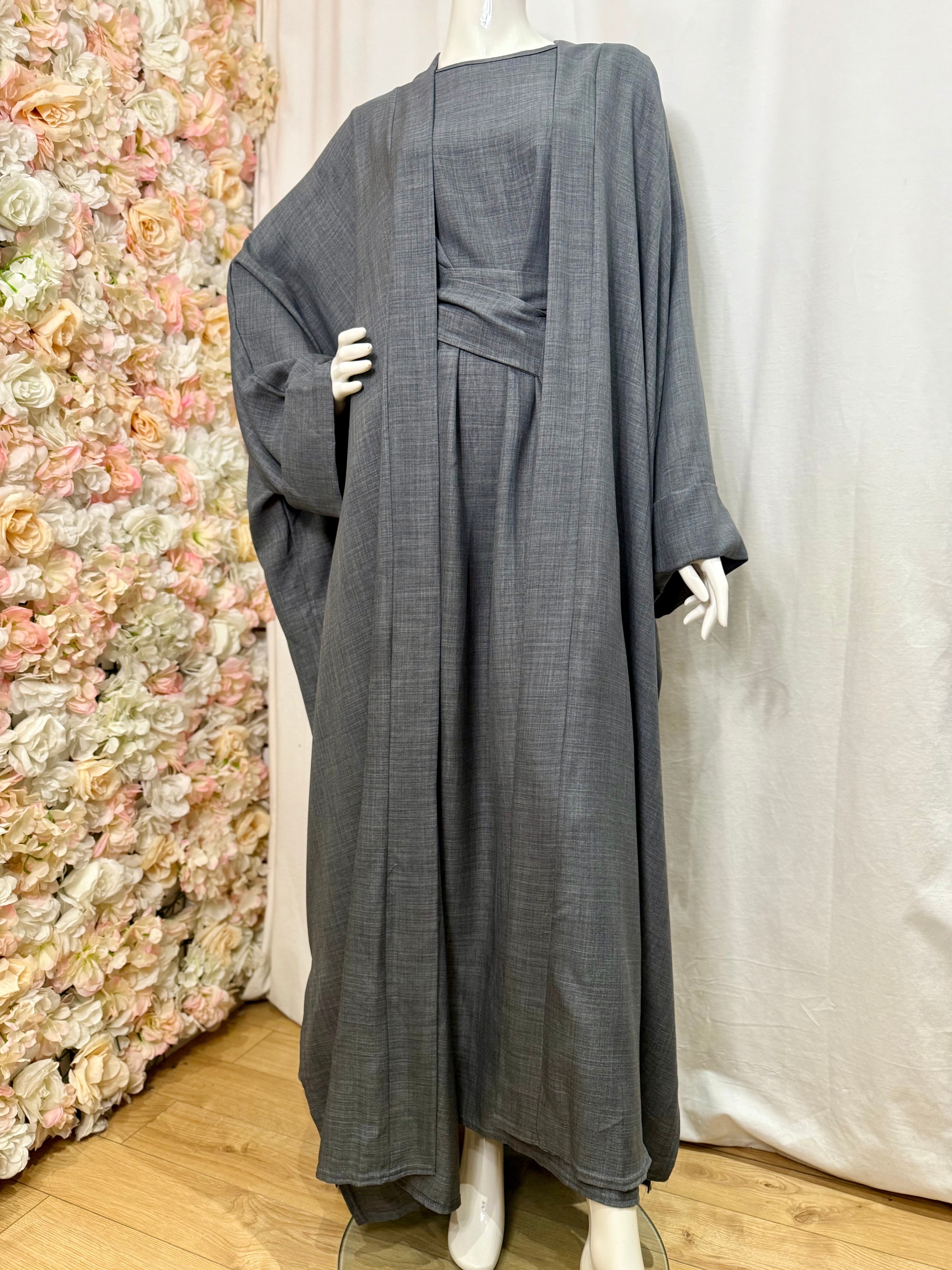 Ensemble Kimono Elisa - Gris
