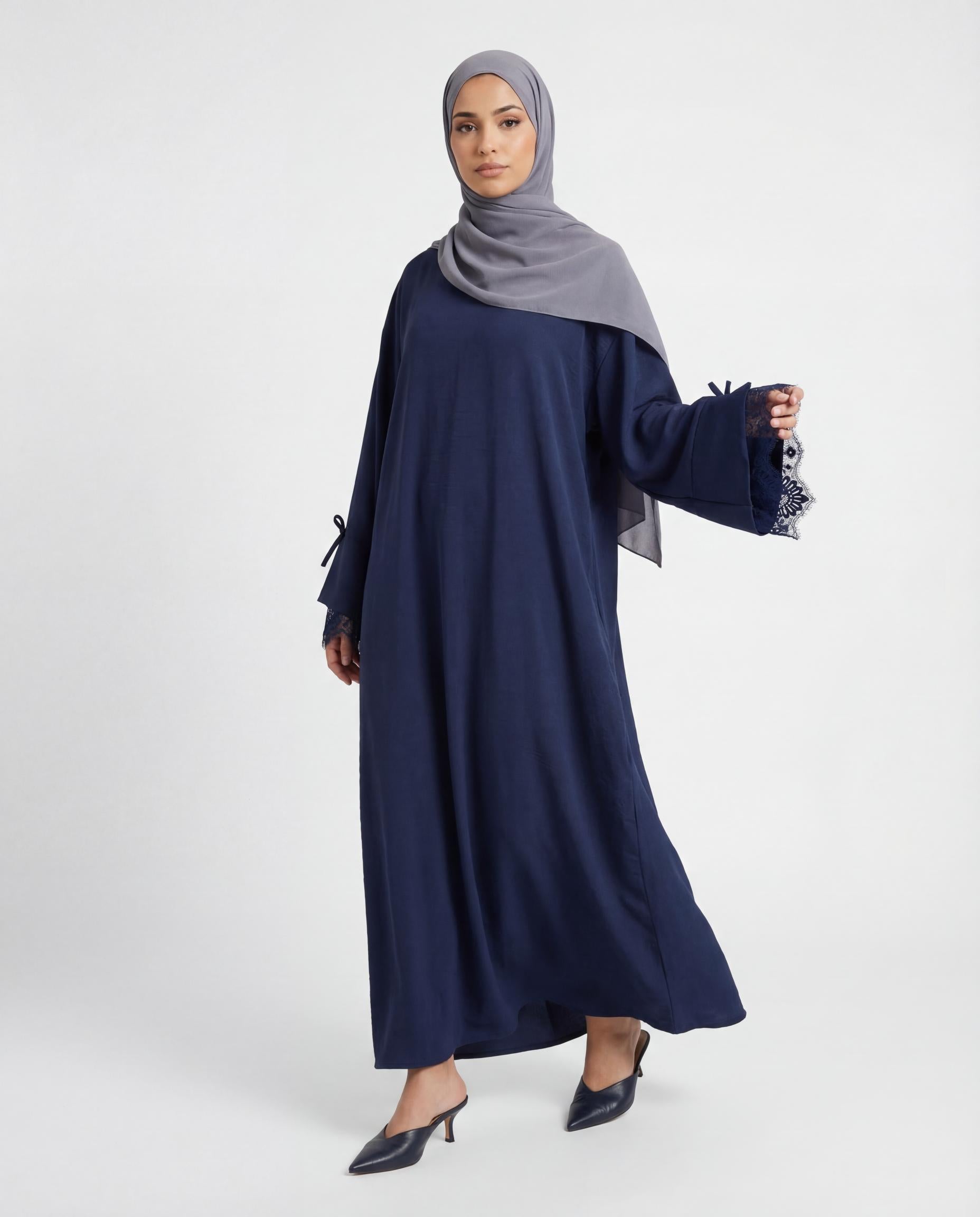 Abaya Rania - Bleu Marine