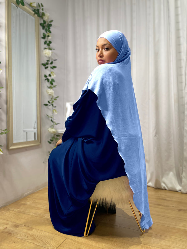 Khimar Khadija - Bleu Ciel