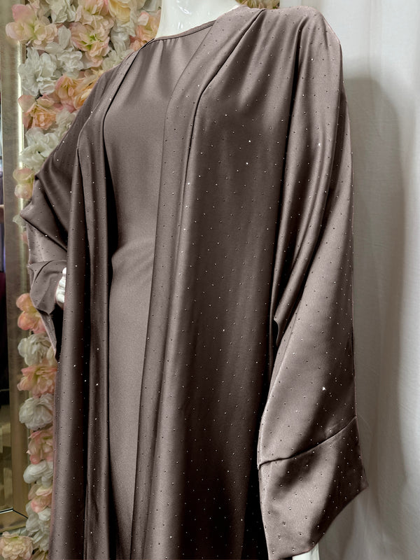 Ensemble Kimono Inaya - Taupe gris