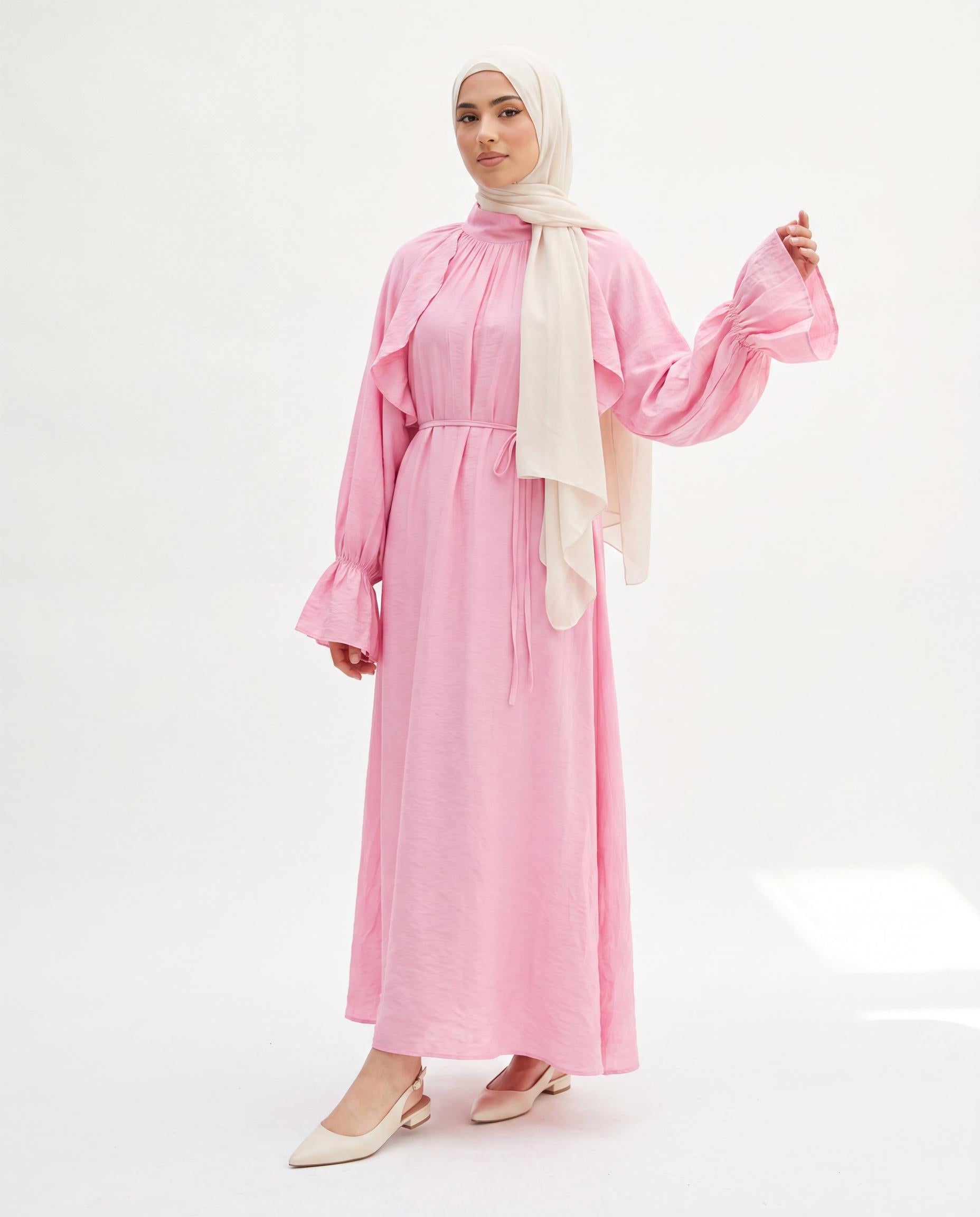 Robe Asmaa - Rose Bonbon