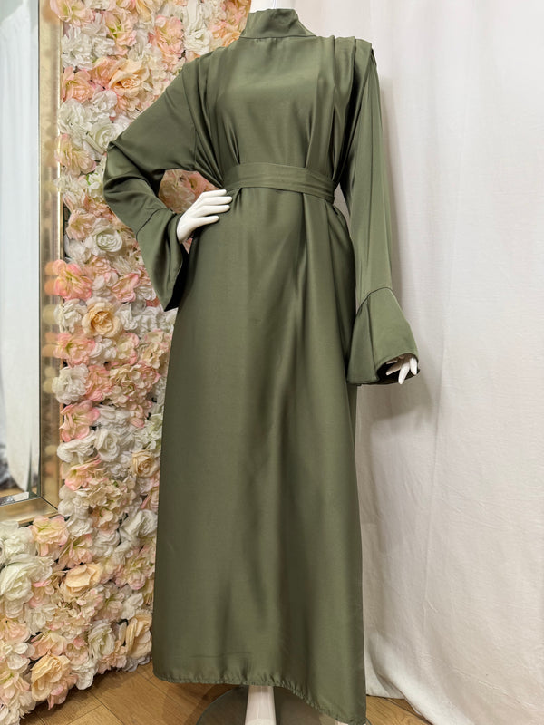 Robe Nourhana- Vert Kaki