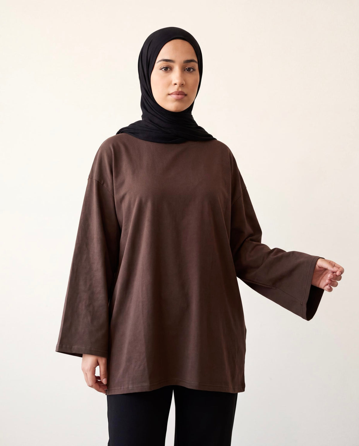 T-shirt Coton - Marron