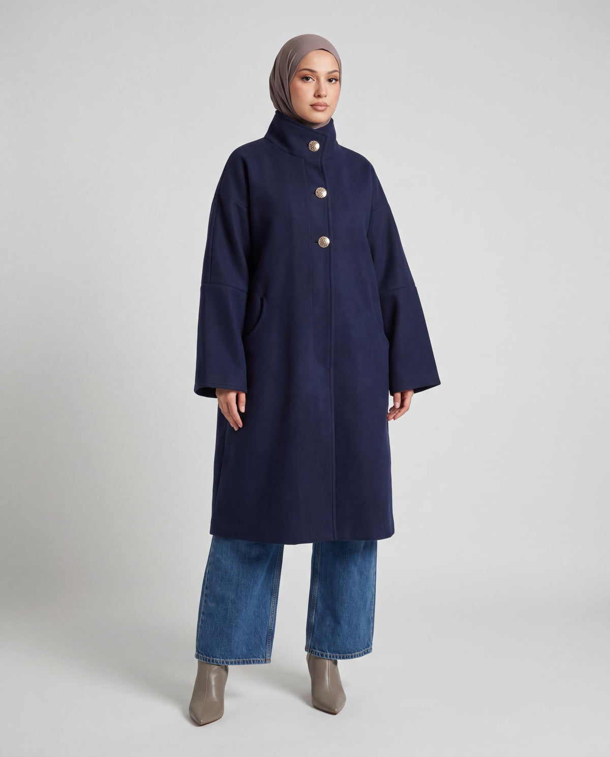 Manteau Assil - Bleu Marine