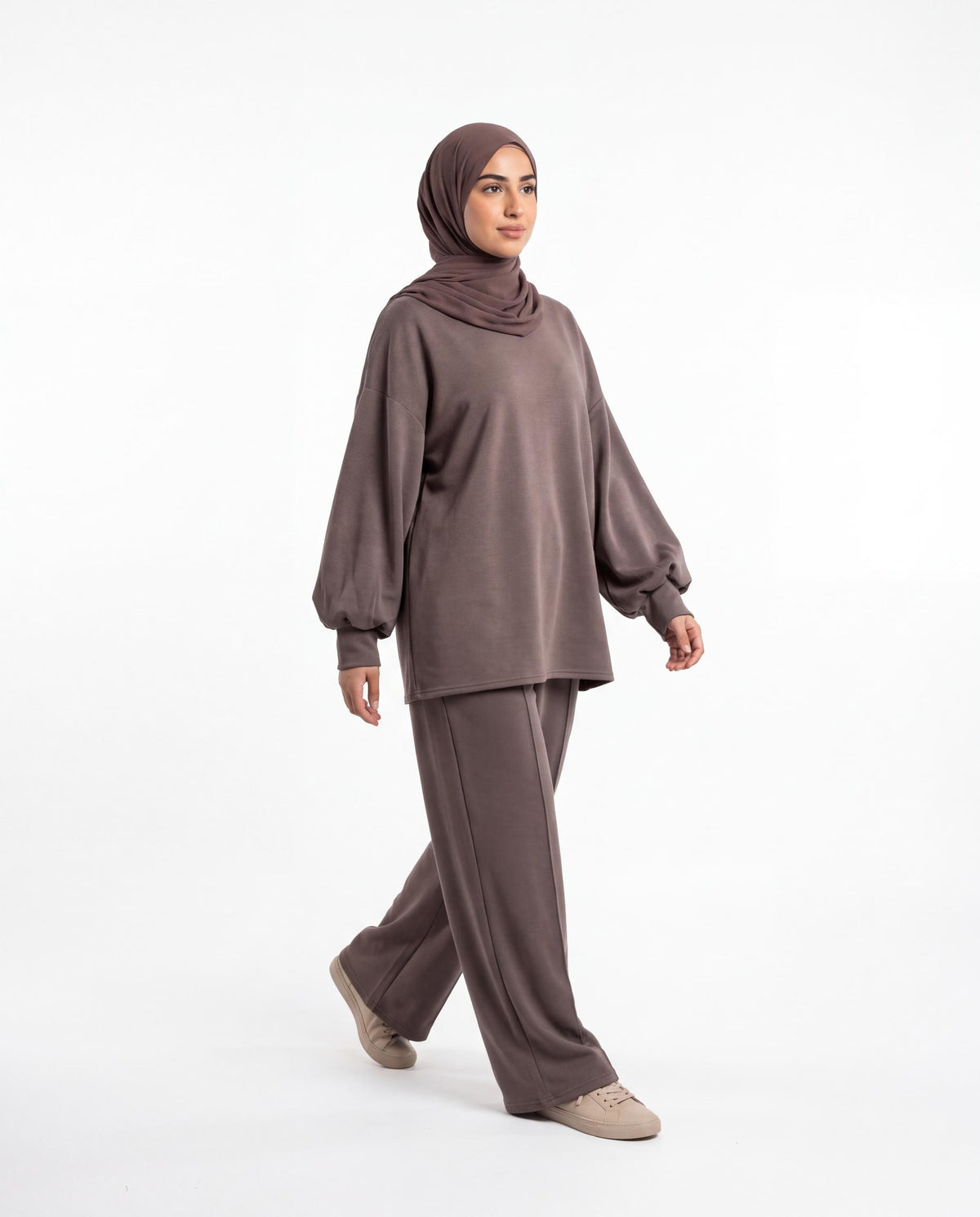 Ensemble Olivia - Taupe foncé