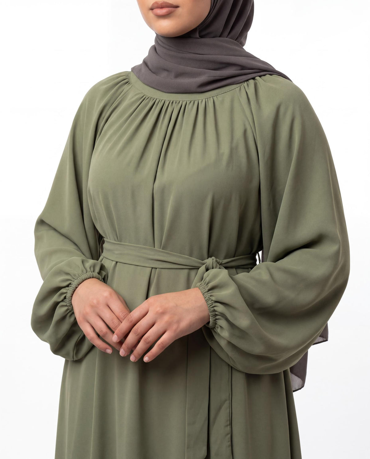 Robe Rawiya - Vert Olive