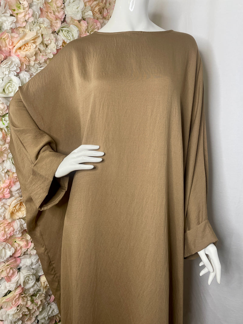 Abaya Oum Keltoum- Beige Camel