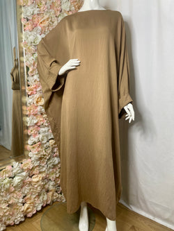 Abaya Oum Keltoum- Beige Camel