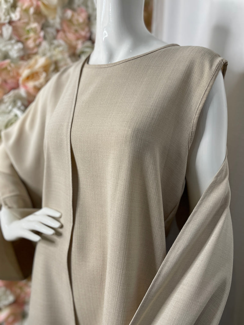 Ensemble Kimono Seyana - Beige Clair