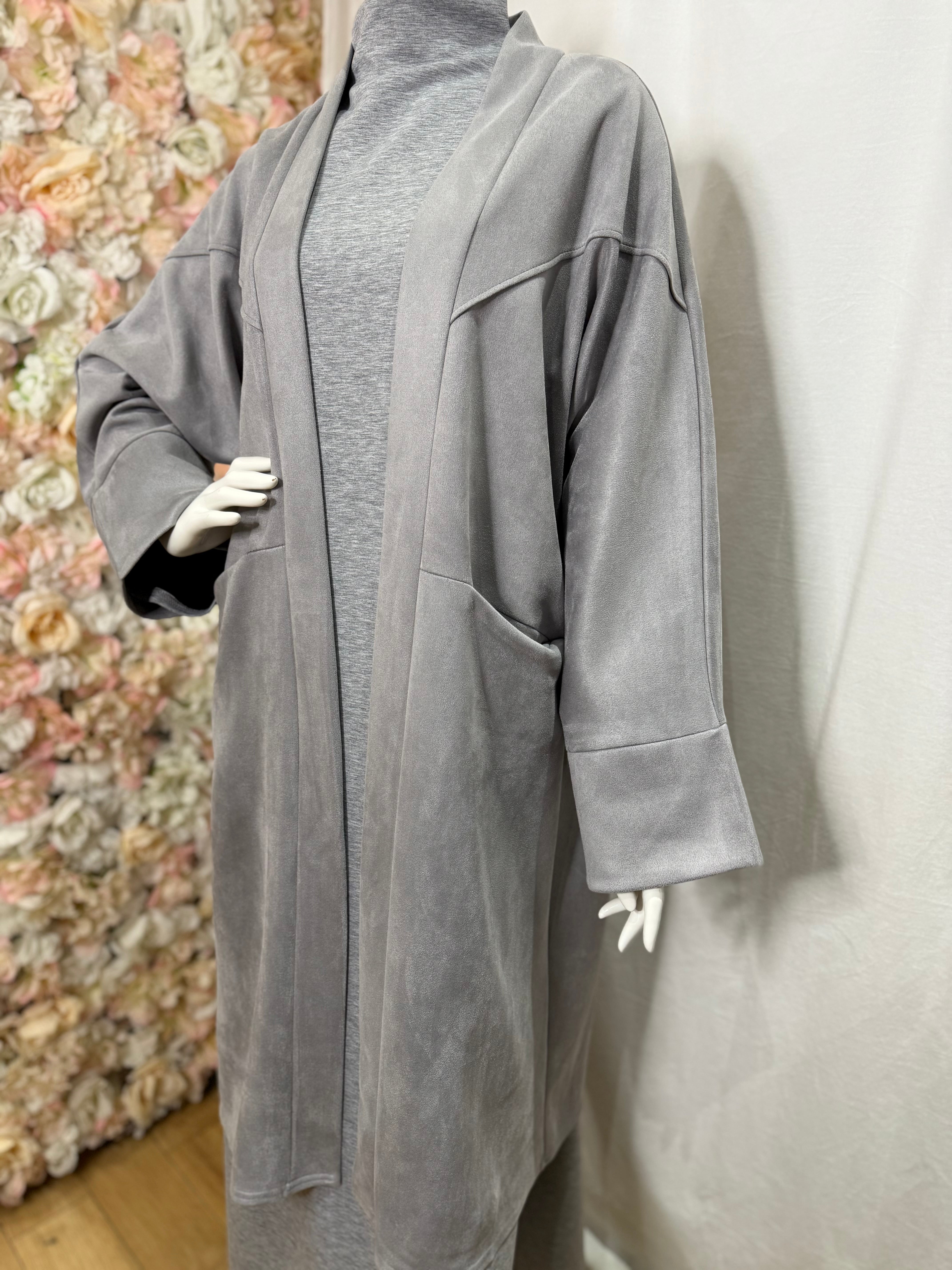 Manteau Lena - Gris Clair