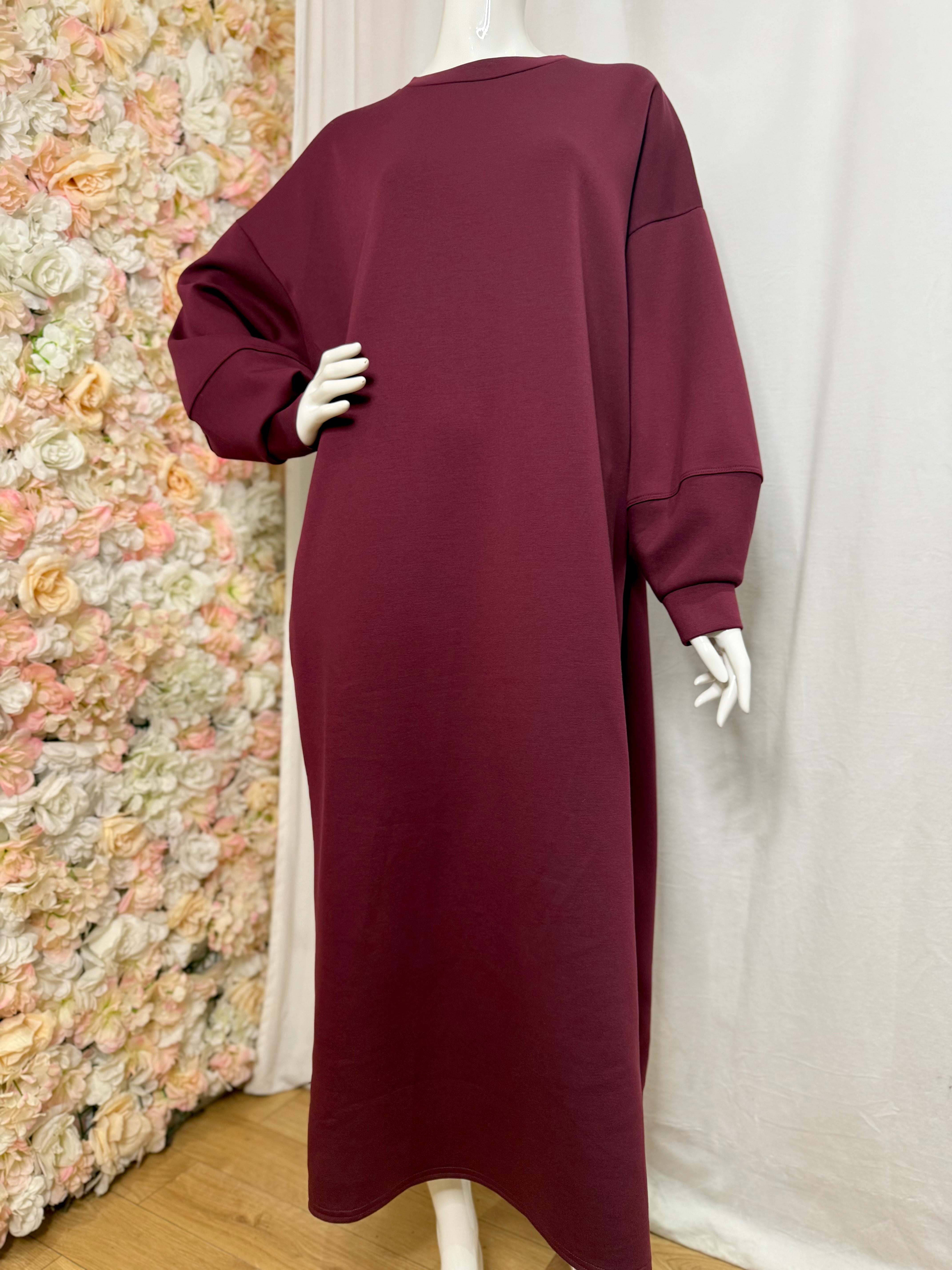 Robe Sweat - Bordeaux